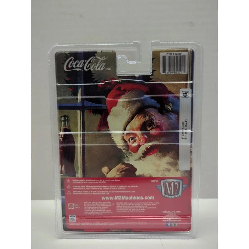 M2 Machines Christmas Coca-Cola 1932 Ford Three Window Coupe Limited Ed. 9600